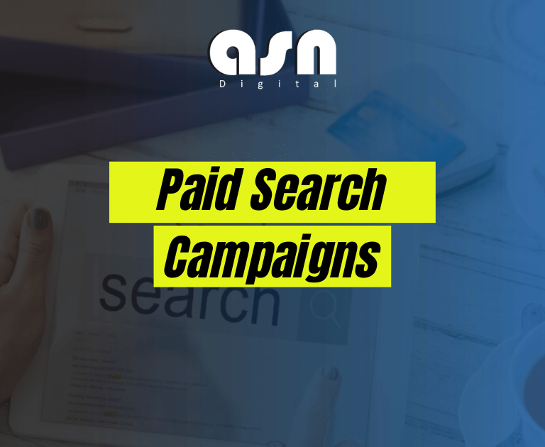 Elevate your digital presence with ASN Digital Marketing's premier paid search services.