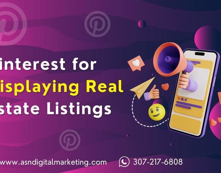 Real estate pinboard with property photos and listings on Pinterest