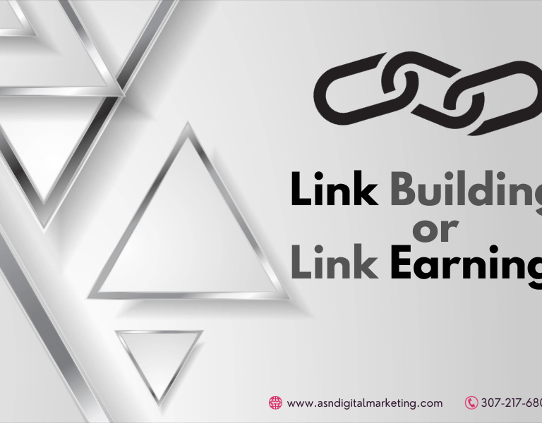 Link building versus link earning SEO strategies comparison